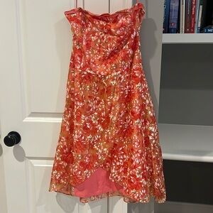Anthropologie Elevenses floral dress